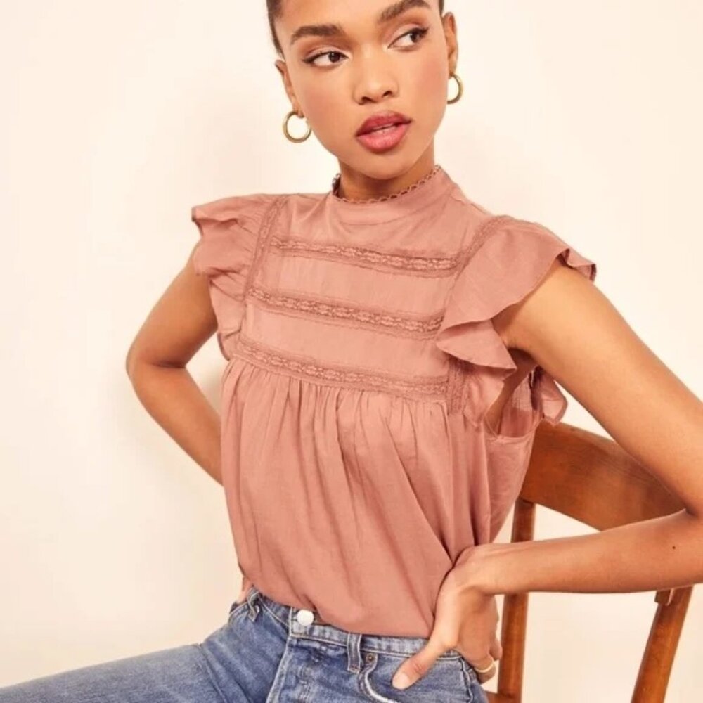 Reformation Dahlia Top